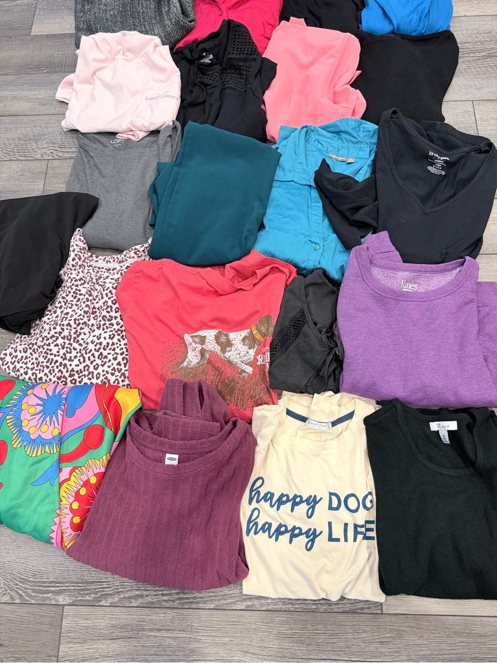 25pc Women’s tops and dresses - Large & XLarge - Picture 3 of 4